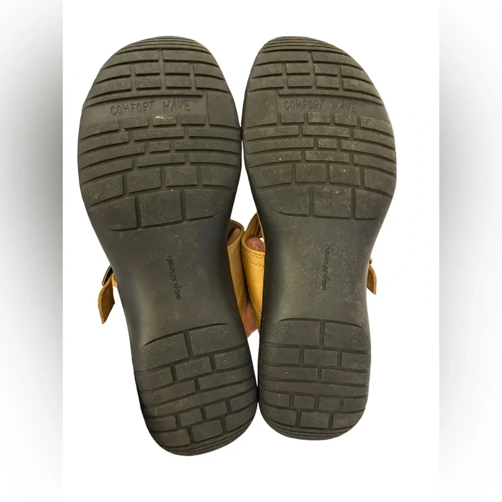 Easy Street‎ Comfort Wave Women’s Tan Slip On Sandals Size 11 - Picture 9 of 9
